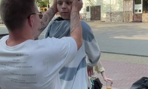 Talented Guy Twists at the Top