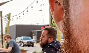 Happy Corgi Watches Guy