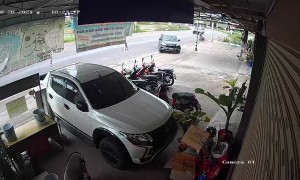 Car Accidentally Parks