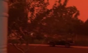 Caldor Fire Darkens Nevada Sky