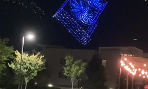 Intel Drone Light Show Makes Incredible Spectacle in the Sky