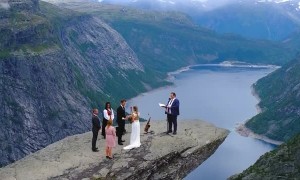 Spectacular Wedding Spot in Norway