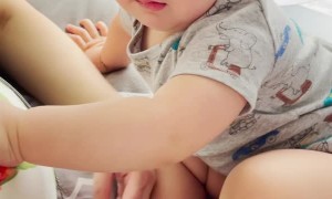 Boy Gags When New Baby Brother is Near