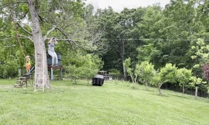 Sister Trying Zip Line Has Poor Execution