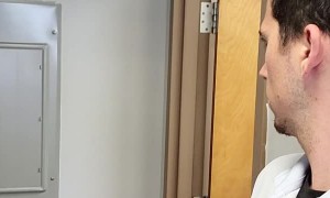 Man Startles Boss by Standing Still