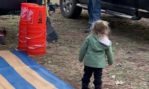 Articulate Toddler Argues with Grandpa