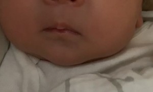 Infant Smirks at Stinky Accusations