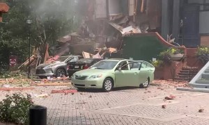 Apartment Explosion Aftermath in Dunwoody Georgia