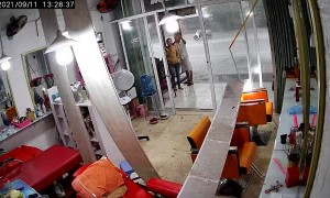 Rainstorm Brings Roof Section Down