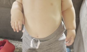Baby Has Great Belly Control