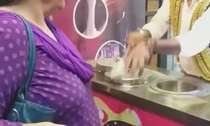 Mom Isn't a Fan of Ice Cream Vendor Antics