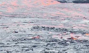 Fantastic Lava Flow at Fagradalsfjall