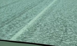 Huge Hail Hammers RV