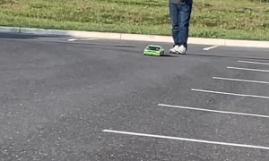 RC Car Crashes into Cameraman