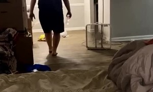 Late Night Pet Pig Surprise for Boyfriend
