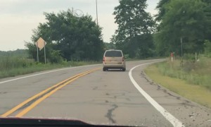 Minivan with a Bouncy Backend