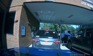 Idiot in the truck was in a hurry