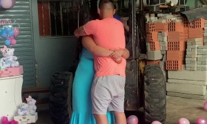 Adorable Reaction to New Little Girl in Gender Reveal