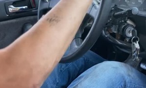 Broken Steering Wheel Casually Fixed