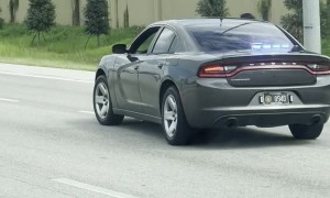 Police Pursue Highway Walker on Foot