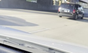 Car Burns on Chicago Highway