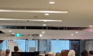 Massive storm hits Coffs Harbour and Toormina Shopping Centre in Australia