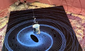 Artist Uses Gravity to Generate Eye-Catching Art