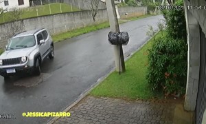 Pedal Mix-Up Sends Car Through Gate