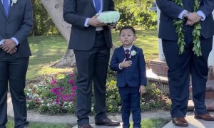 Son Taken Back by the Brides Beauty