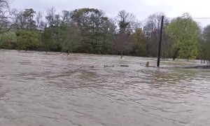 lots of footage available from the current floods at Southwaite, Cockermouth this morning.