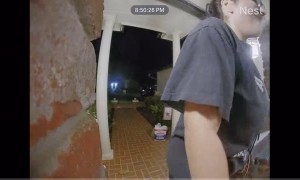 Front Door Farts on Doorbell Camera