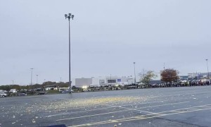Thousand Pound Pumpkin Dropped 100 Feet