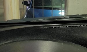 Darkness of Parking Garage Hides Spooky Surprise in Car