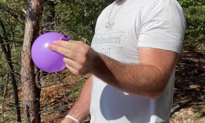 Bright Balloons Captivate Colorblind Man