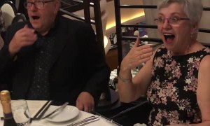 Sister Surprise Their Parents