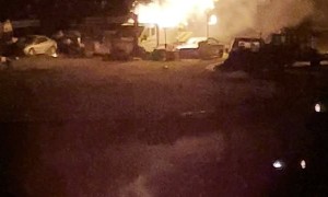 Firework Mishap Puts On A Show