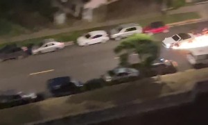 Reckless Driver Leaves a Trail and Destruction