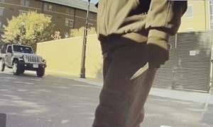 Person With Knife Approaches Car