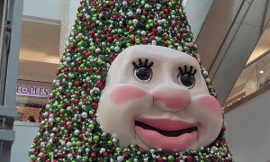 Creepy Talking Christmas Tree Returns After Long Absence