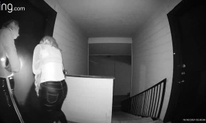 Don't Lean on an Opening Door