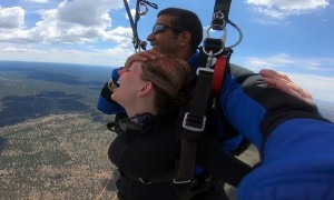 Skydiver's Mile High Marriage Proposal