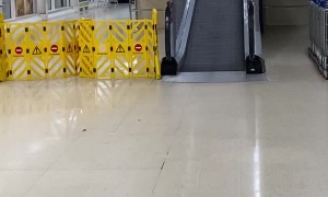 Man in Wheelchair Hurts Hand and Head