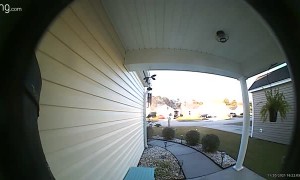 Husband Heads Outside to Break Wind