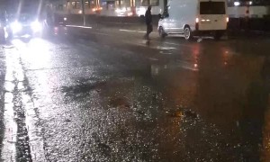 Train Collides into Car in Belgium