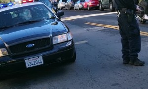 UPS Driver Confronted by San Francisco Police for Double-Parking