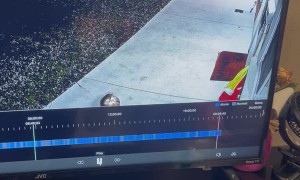 Dad Drops Drink on Daughter's Head