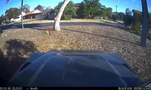 Vehicle Gets Rolled on Crowded Roads