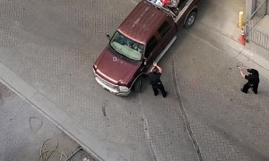 Police Attempt to Apprehend Truck