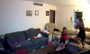 Sister Takes a Spill Off Seat