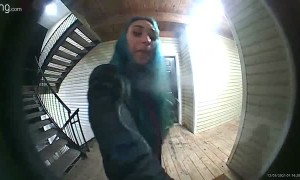 Doorbell Camera Records Drunken Request